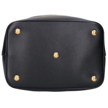 Saint Laurent Paris Studded Bucket 2-Way Shoulder Bag — view 4