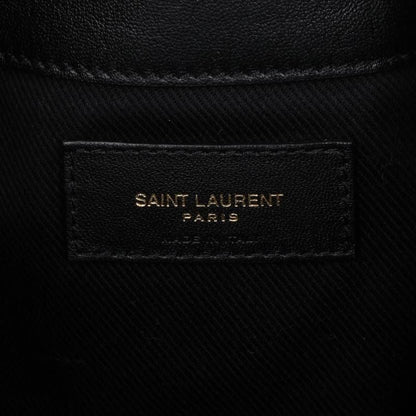 Saint Laurent Paris Studded Bucket 2-Way Shoulder Bag — view 5