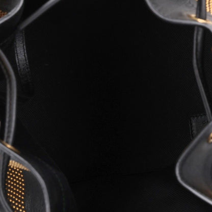 Saint Laurent Paris Studded Bucket 2-Way Shoulder Bag — view 3