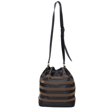 Saint Laurent Paris Studded Bucket 2-Way Shoulder Bag — view 2