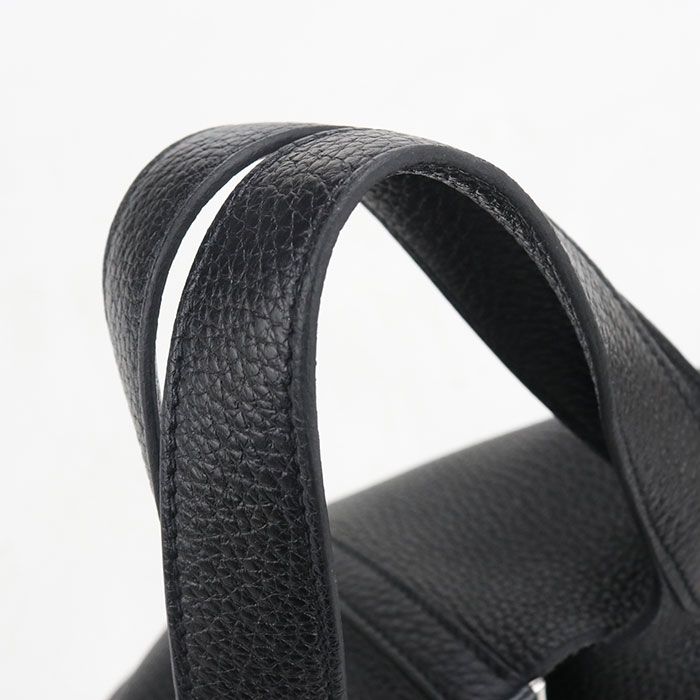 Hermes Picotin Lock PM Handbag Taurillon Clemence — view 8