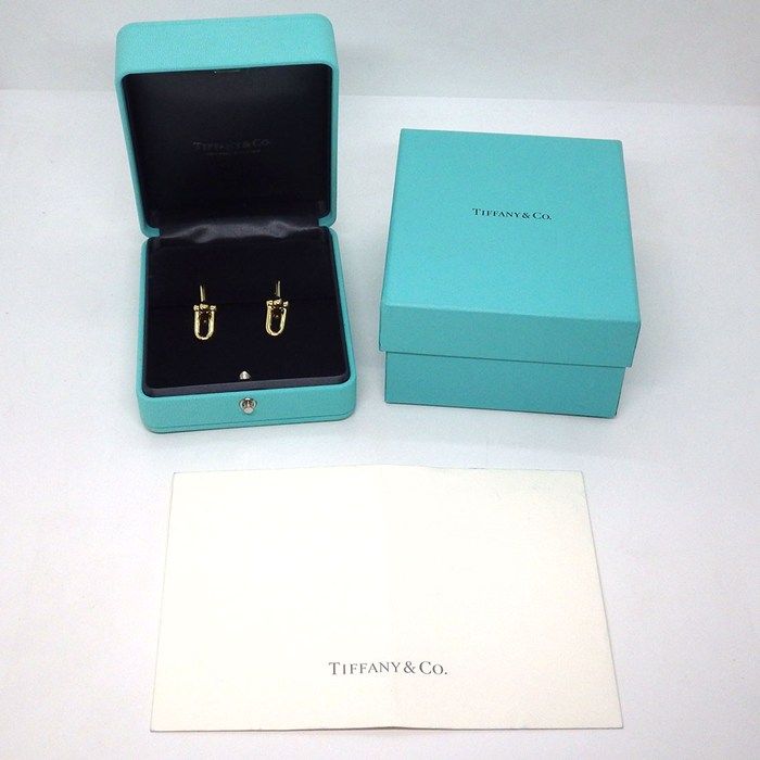 Tiffany & Co Earrings HardWear Medium Link 18k Yellow Gold — view 6