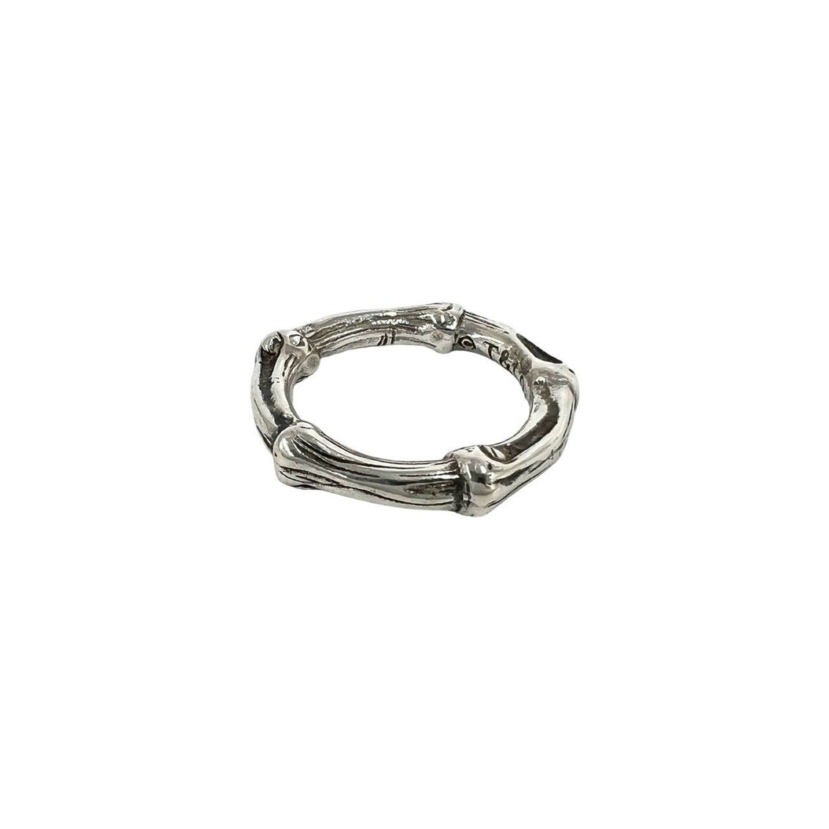 Tiffany & Co Vintage Bamboo Ring 925 Sterling Silver — view 4