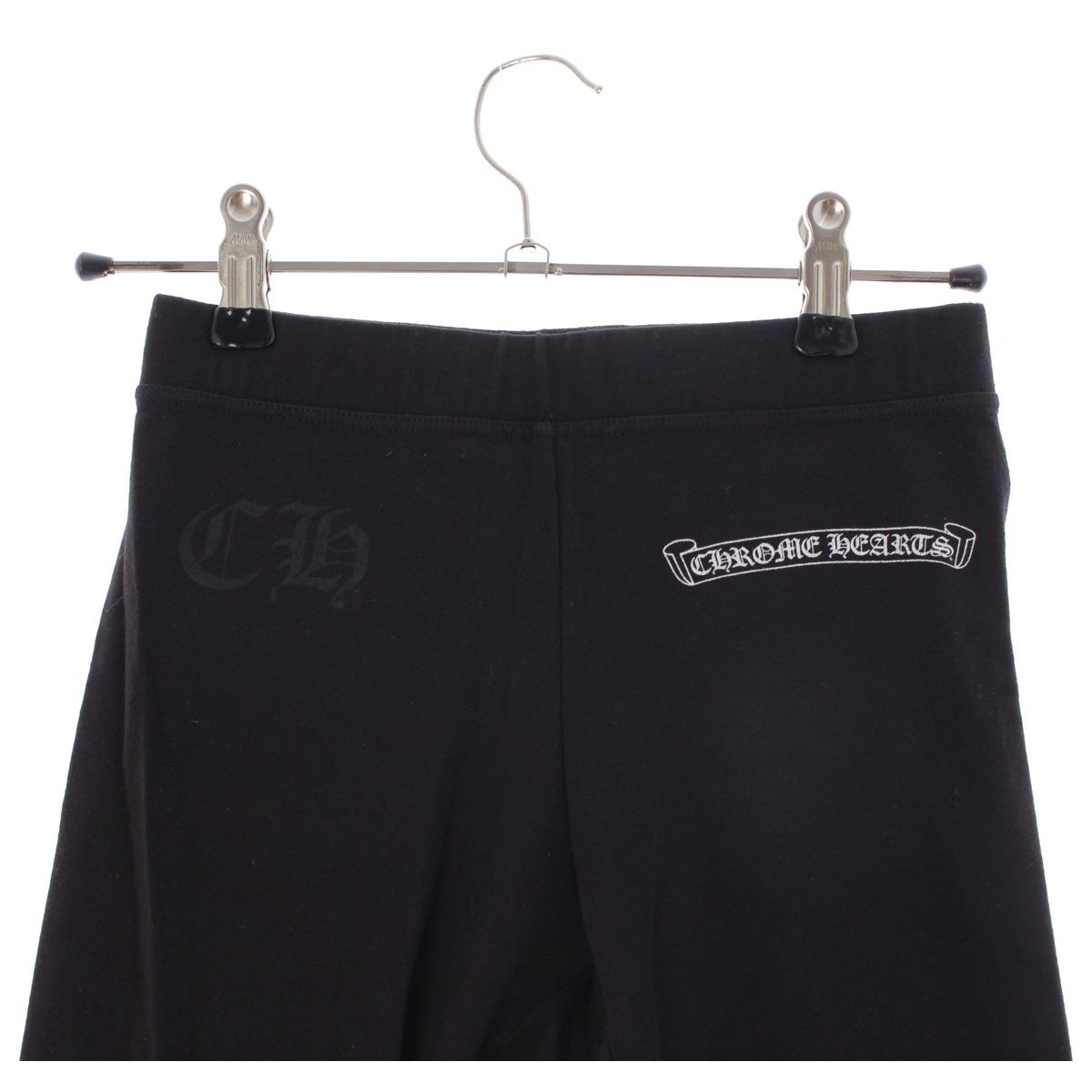 Chrome Hearts Thigh Side Logo Print Leggings Pants Black XS — view 3