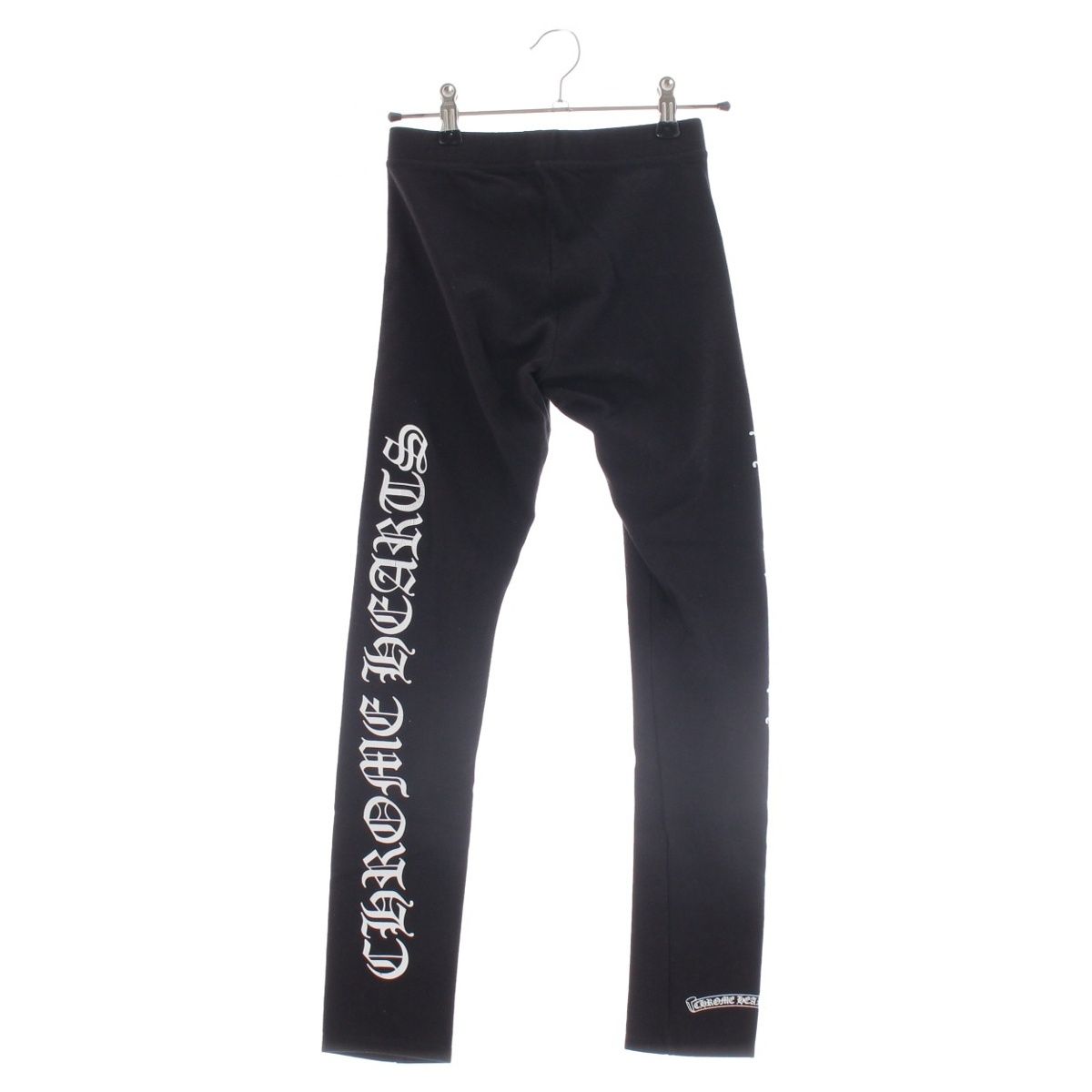 Chrome Hearts Thigh Side Logo Print Leggings Pants Black XS — view 2