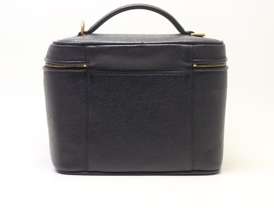 Chanel Vanity Caviar Leather Handbag — view 2
