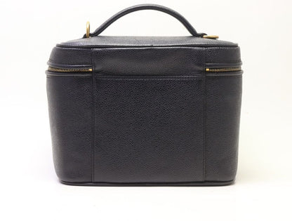 Chanel Vanity Caviar Leather Handbag — view 2
