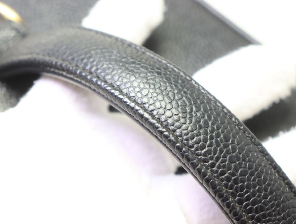 Chanel Vanity Caviar Leather Handbag — view 5