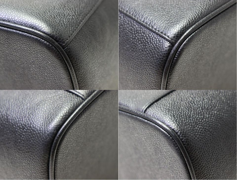 Chanel Vanity Caviar Leather Handbag — view 4