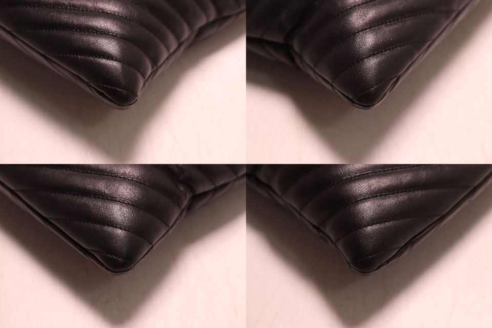 Saint Laurent Monogram Leather Clutch — view 5