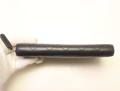 Chanel Quilted Lambskin Zip Around Wallet — view 3
