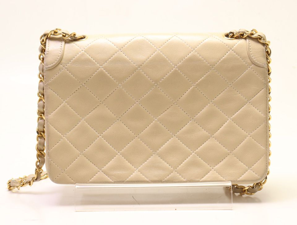 Chanel Quilted Lambskin Chain Shoulder Bag — view 2