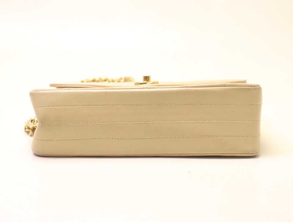 Chanel Quilted Lambskin Chain Shoulder Bag — view 3
