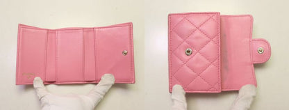 Chanel Quilted Lambskin Trifold Wallet — view 4