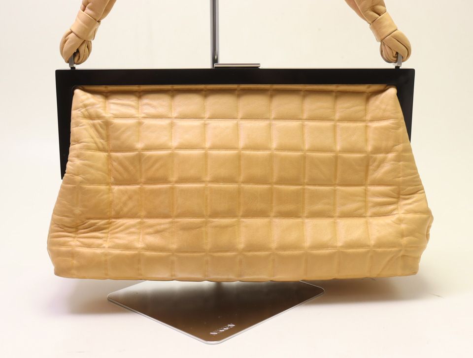 Chanel Choco Bar Lambskin Handbag — view 2