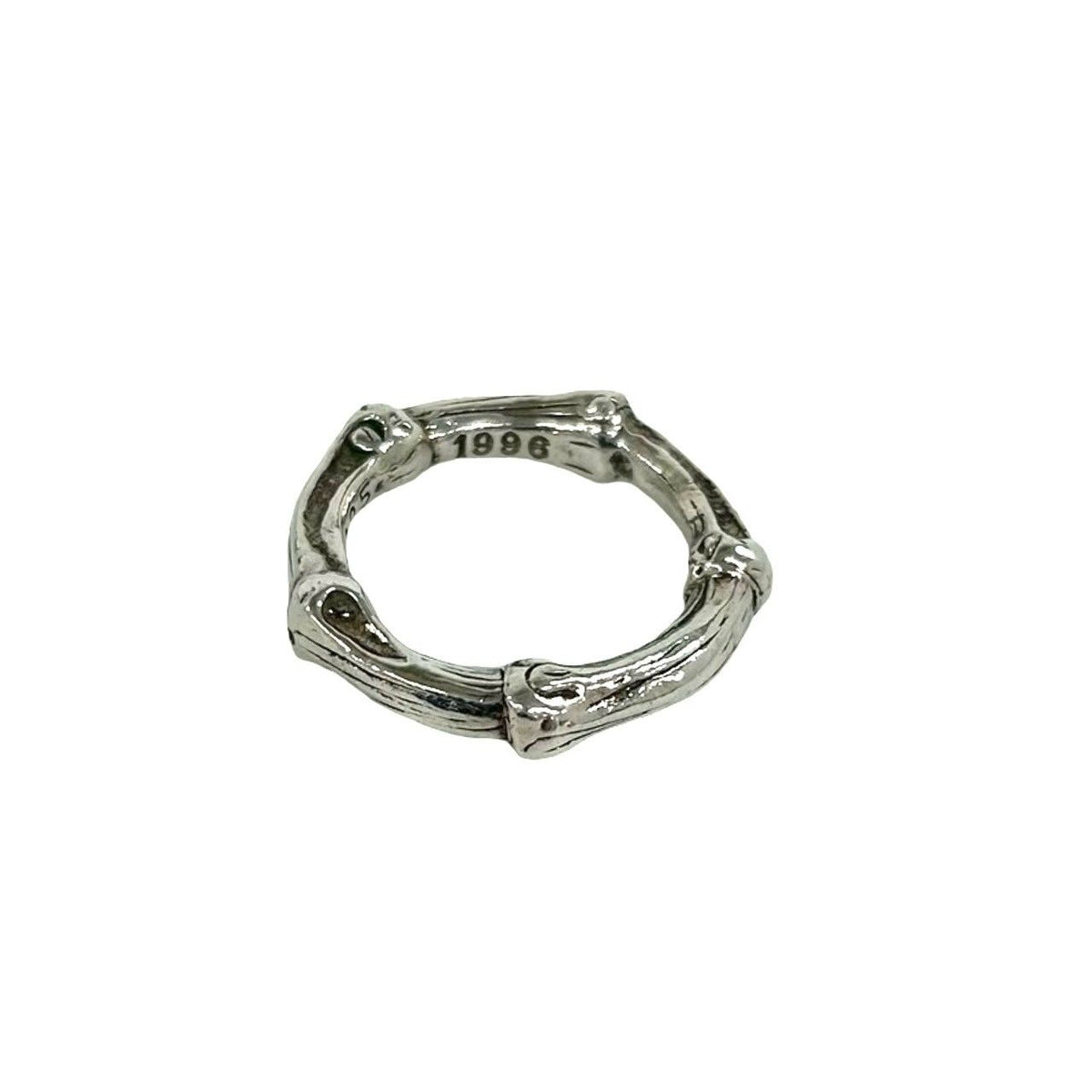 Tiffany & Co Vintage Bamboo Ring 925 Sterling Silver — view 5