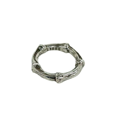 Tiffany & Co Vintage Bamboo Ring 925 Sterling Silver — view 5