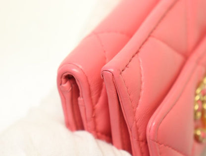Chanel 19 Lambskin Trifold Wallet — view 8