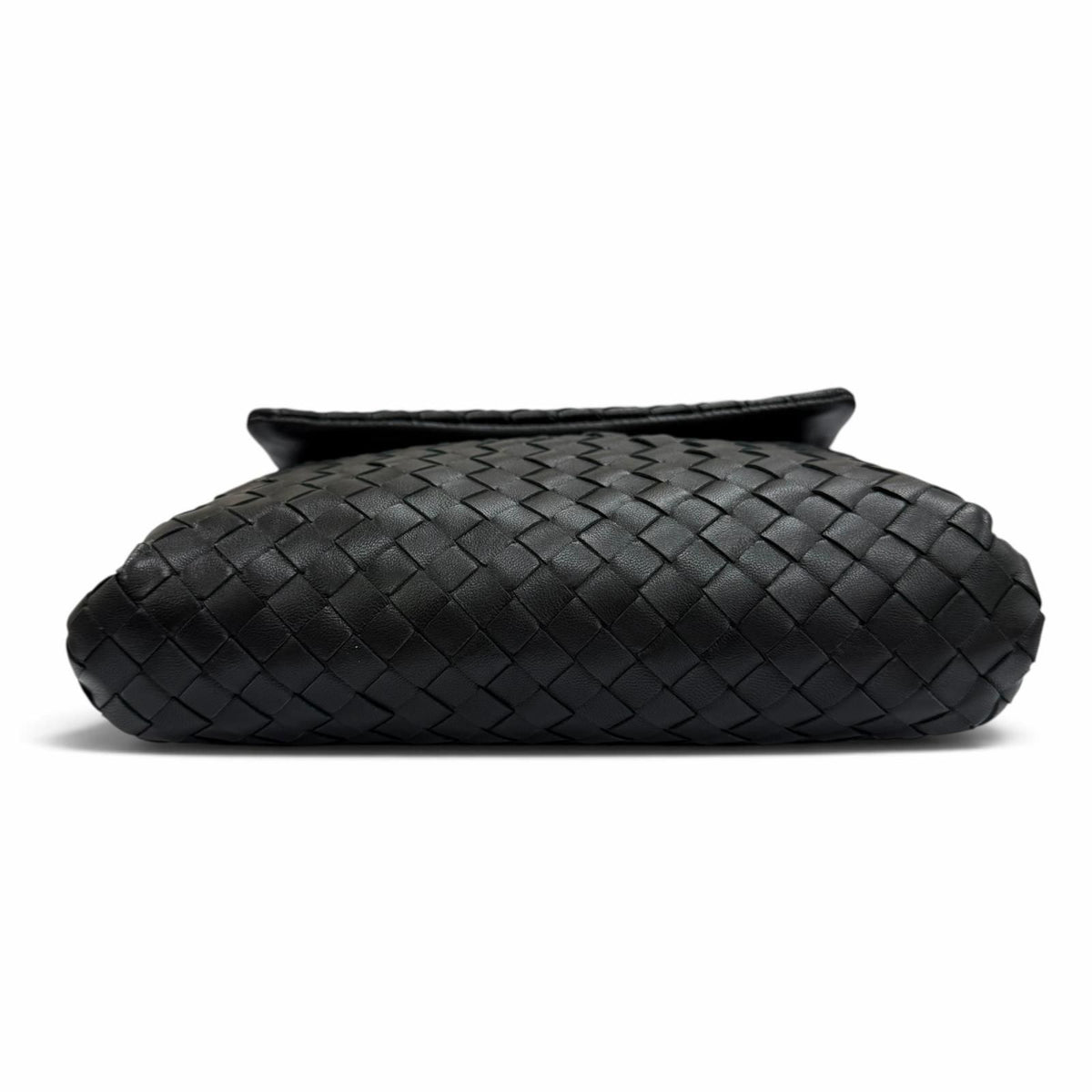Bottega Veneta Intrecciato Leather Clutch Black — view 5