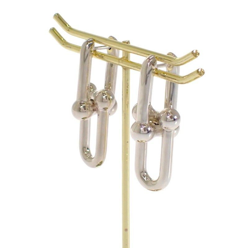 Tiffany & Co HardWear Large Link Earrings 925 Sterling Silver — view 3