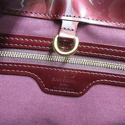 Louis Vuitton Monogram Vernis Wilshire PM Hand Bag Rouge Fauvist Patent Leather — view 6