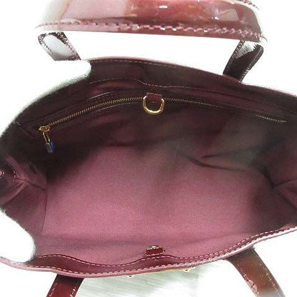 Louis Vuitton Monogram Vernis Wilshire PM Hand Bag Rouge Fauvist Patent Leather — view 5
