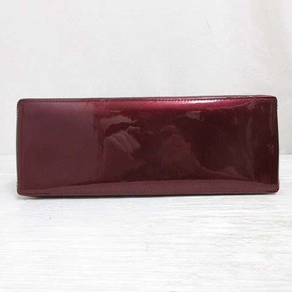 Louis Vuitton Monogram Vernis Wilshire PM Hand Bag Rouge Fauvist Patent Leather — view 4