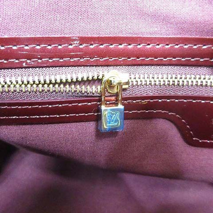 Louis Vuitton Monogram Vernis Wilshire PM Hand Bag Rouge Fauvist Patent Leather — view 7