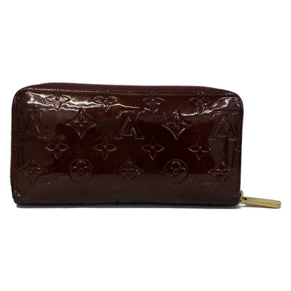 Louis Vuitton Wallet Monogram Vernis Zippy Amarante Leather — view 2