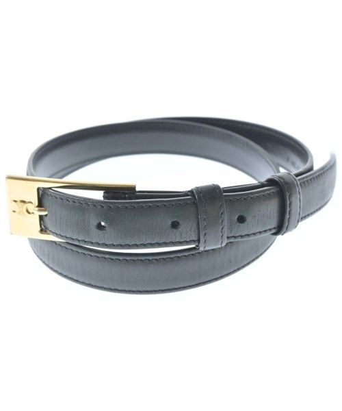 Celine Leather Belt Black