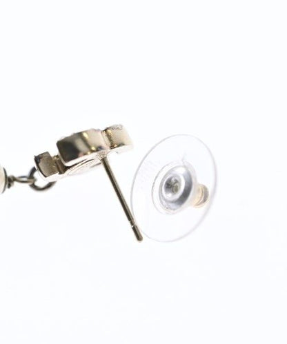 Chanel Earrings CC Logo Pearl Rhinestone 10A — view 5