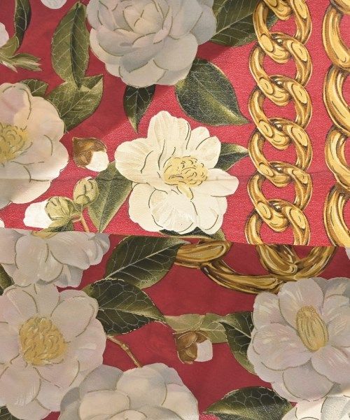 Chanel Bandana Scarf Red — view 3