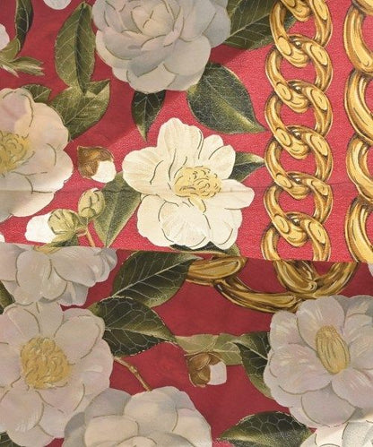 Chanel Bandana Scarf Red — view 3