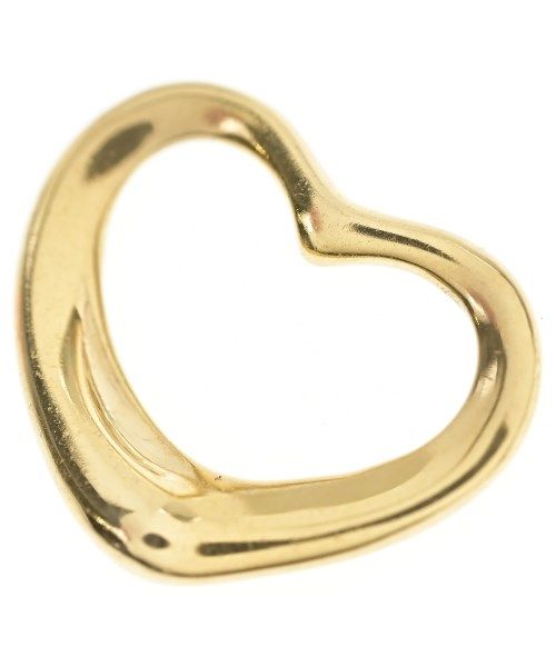 Tiffany & Co Open Heart Pendant 18k Yellow Gold 750 New Charm