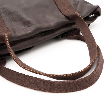 Hermes Caravan Horizontal MM Tote 2-Way Shoulder Bag Crossbody Voderma Leather — view 4