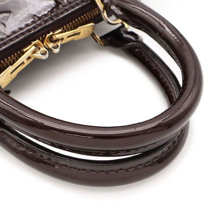 Louis Vuitton Monogram Vernis Alma BB Mini Bag 2-Way Amarante Gold — view 4