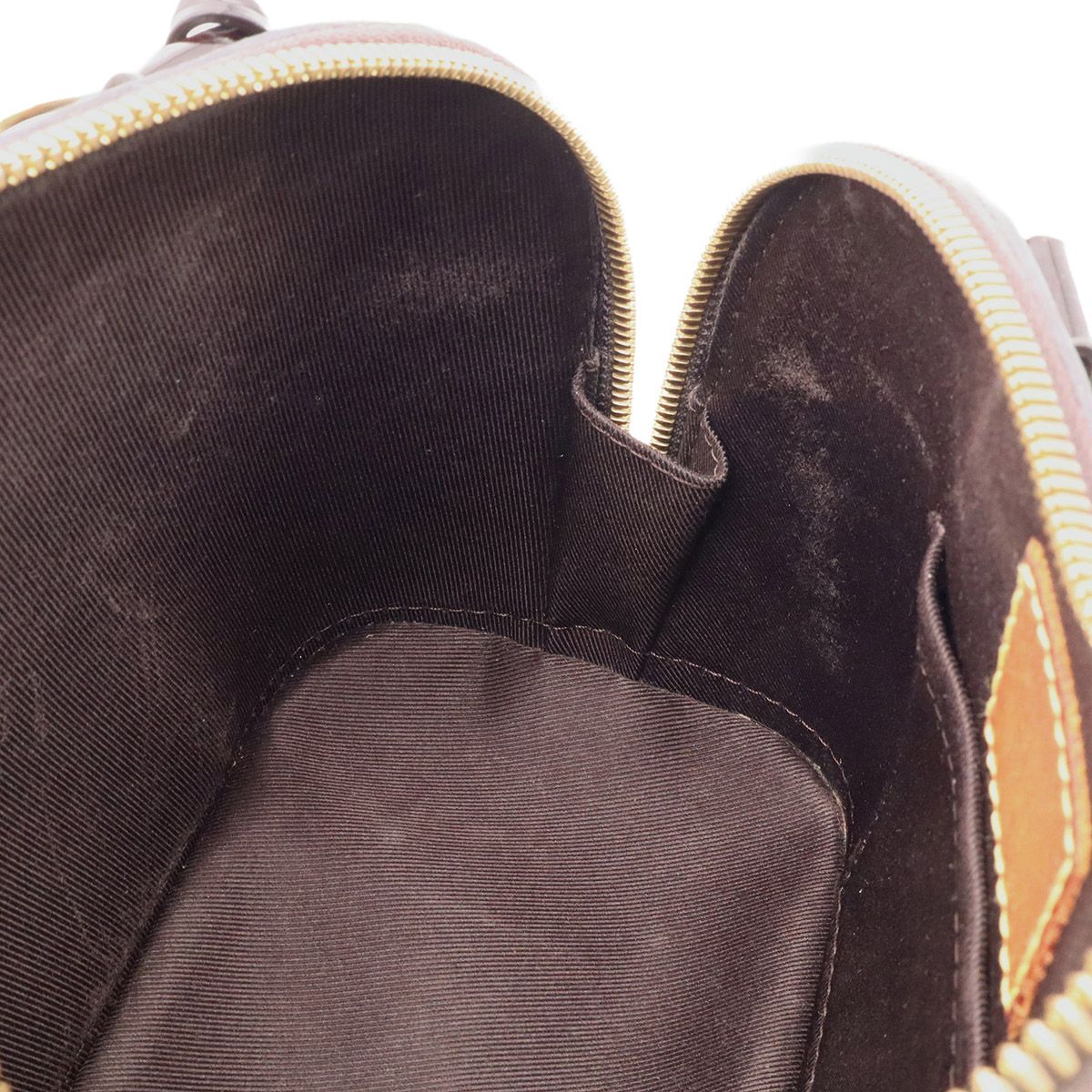 Louis Vuitton Monogram Vernis Alma BB Mini Bag 2-Way Amarante Gold — view 8