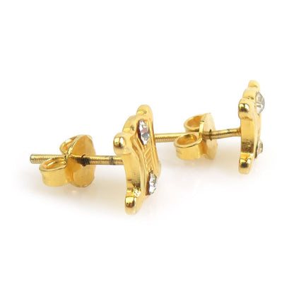 Celine Earrings Gold — view 3