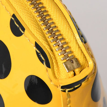 Louis Vuitton Yayoi Kusama Lockit MM Jaune Monogram Vernis Dot Infinity — view 5