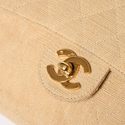 Chanel Mini Quilted 17 S Flap S Chain Shoulder Bag CC Logo Canvas — view 8