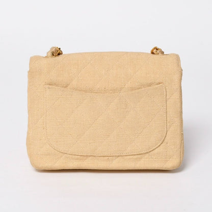 Chanel Mini Quilted 17 S Flap S Chain Shoulder Bag CC Logo Canvas — view 2