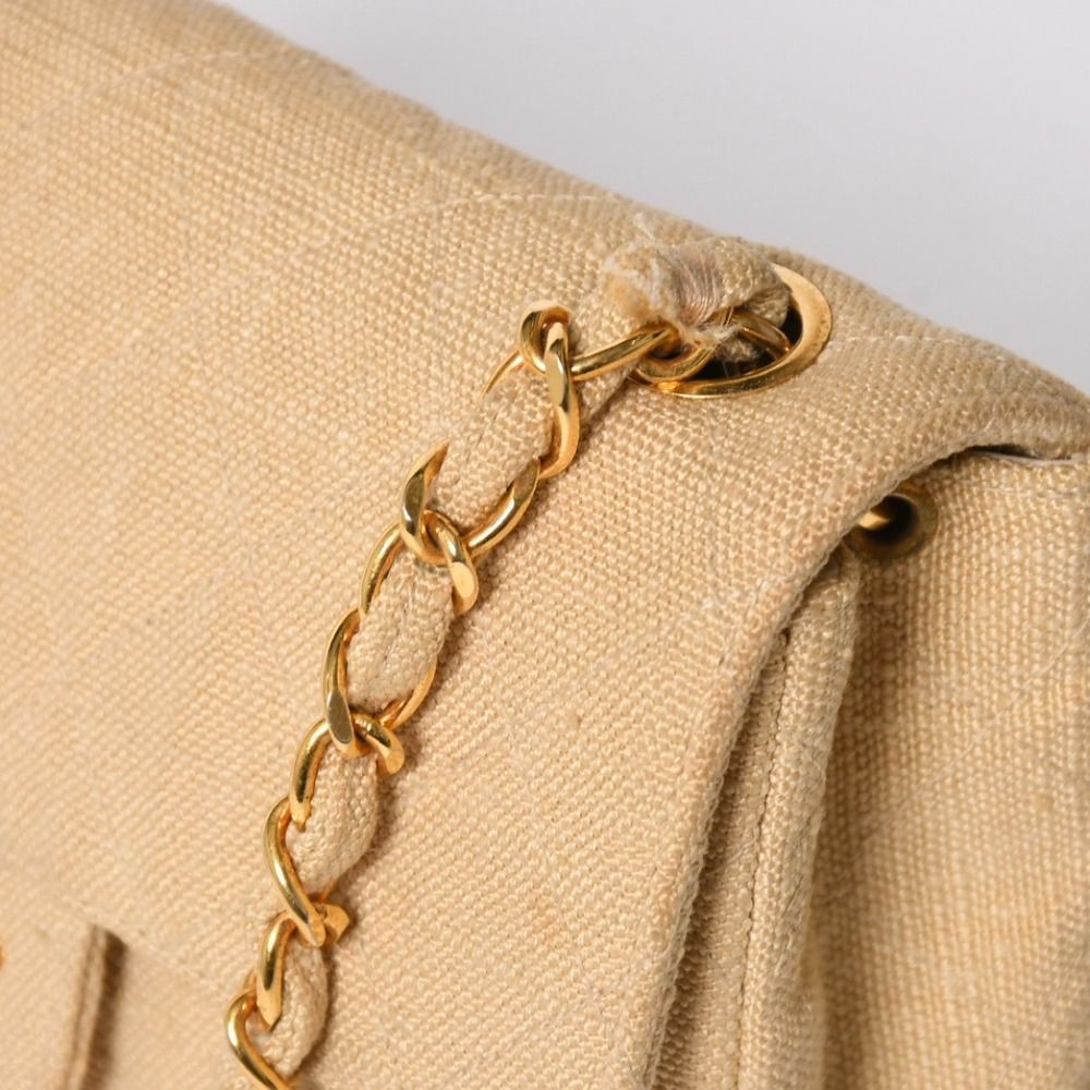 Chanel Mini Quilted 17 S Flap S Chain Shoulder Bag CC Logo Canvas — view 5