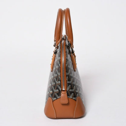 Goyard Vendome Mini Herringbone 2-Way Shoulder Bag Silver — view 4