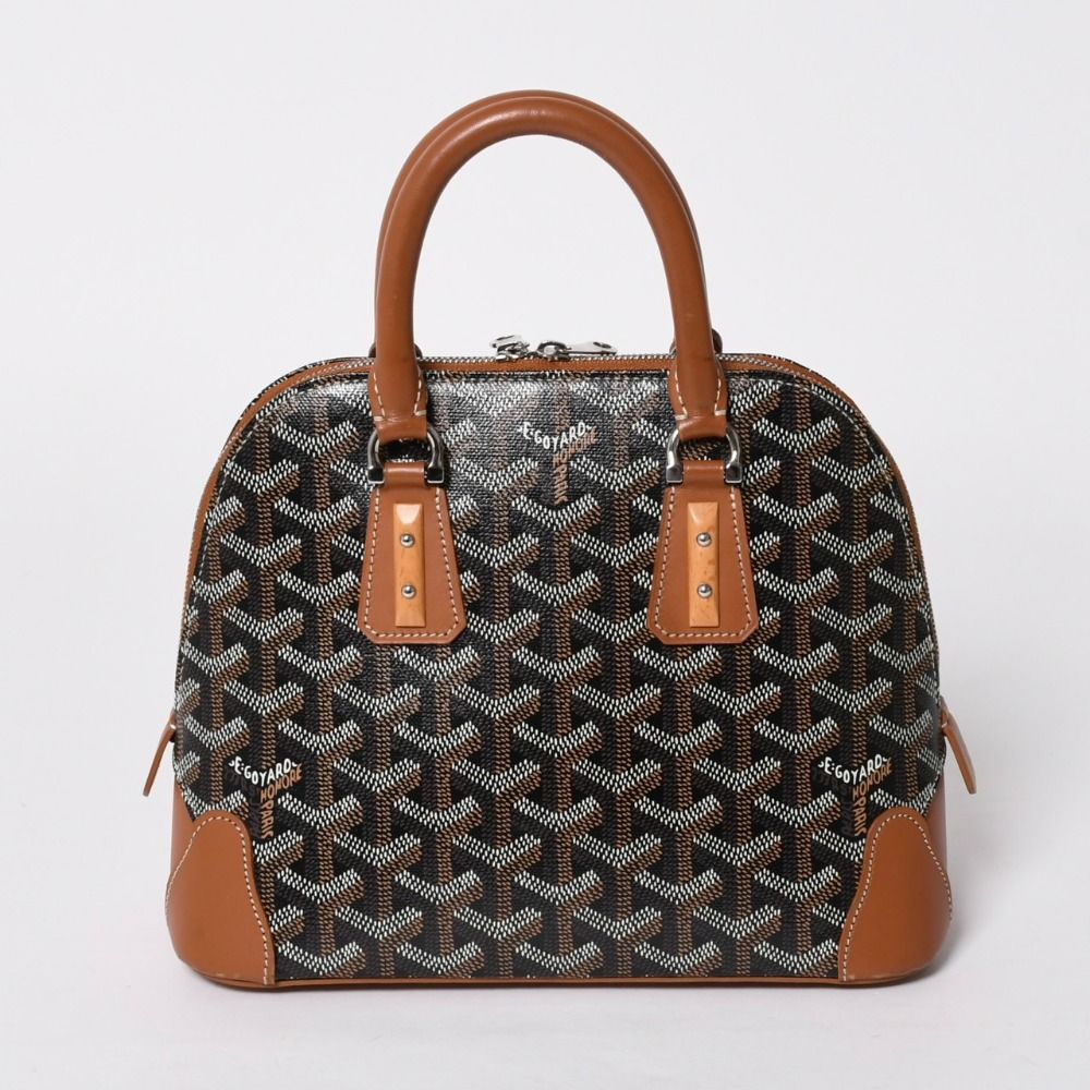 Goyard Vendome Mini Herringbone 2-Way Shoulder Bag Silver — view 2