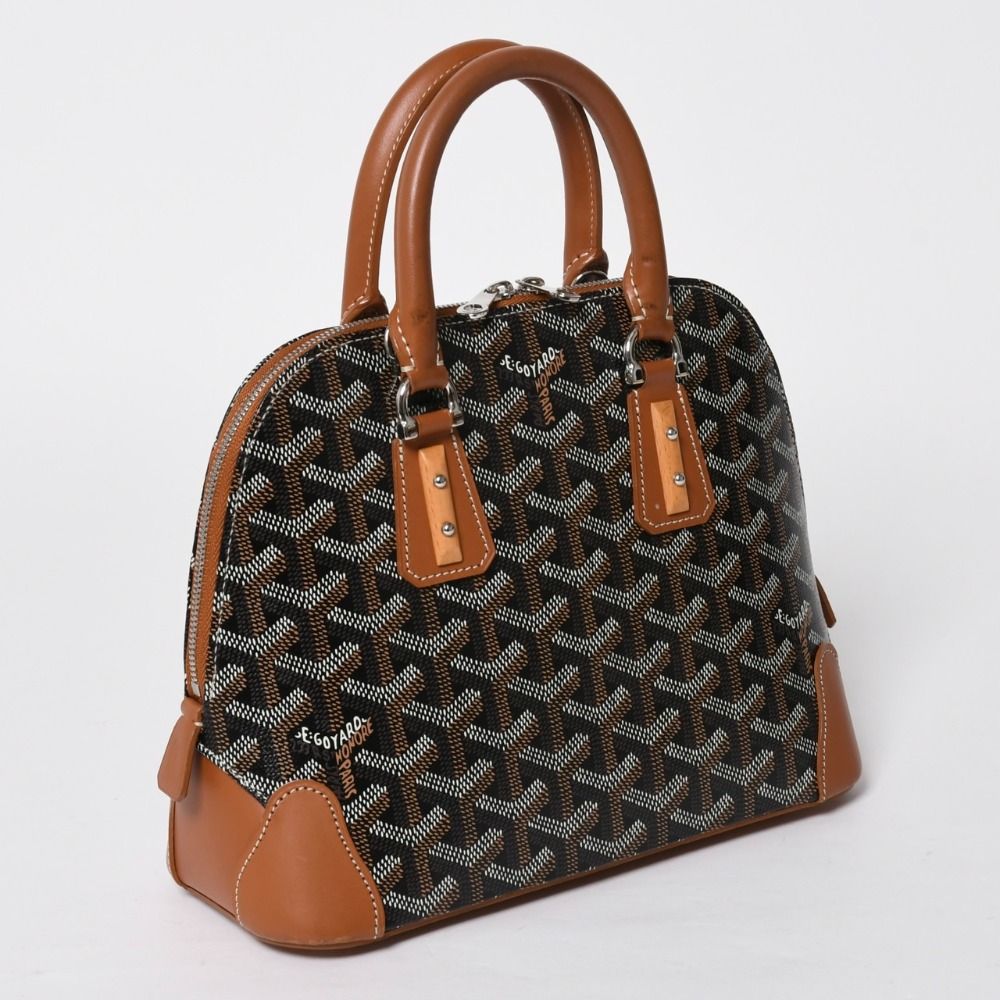 Goyard Vendome Mini Herringbone 2-Way Shoulder Bag Silver — view 3