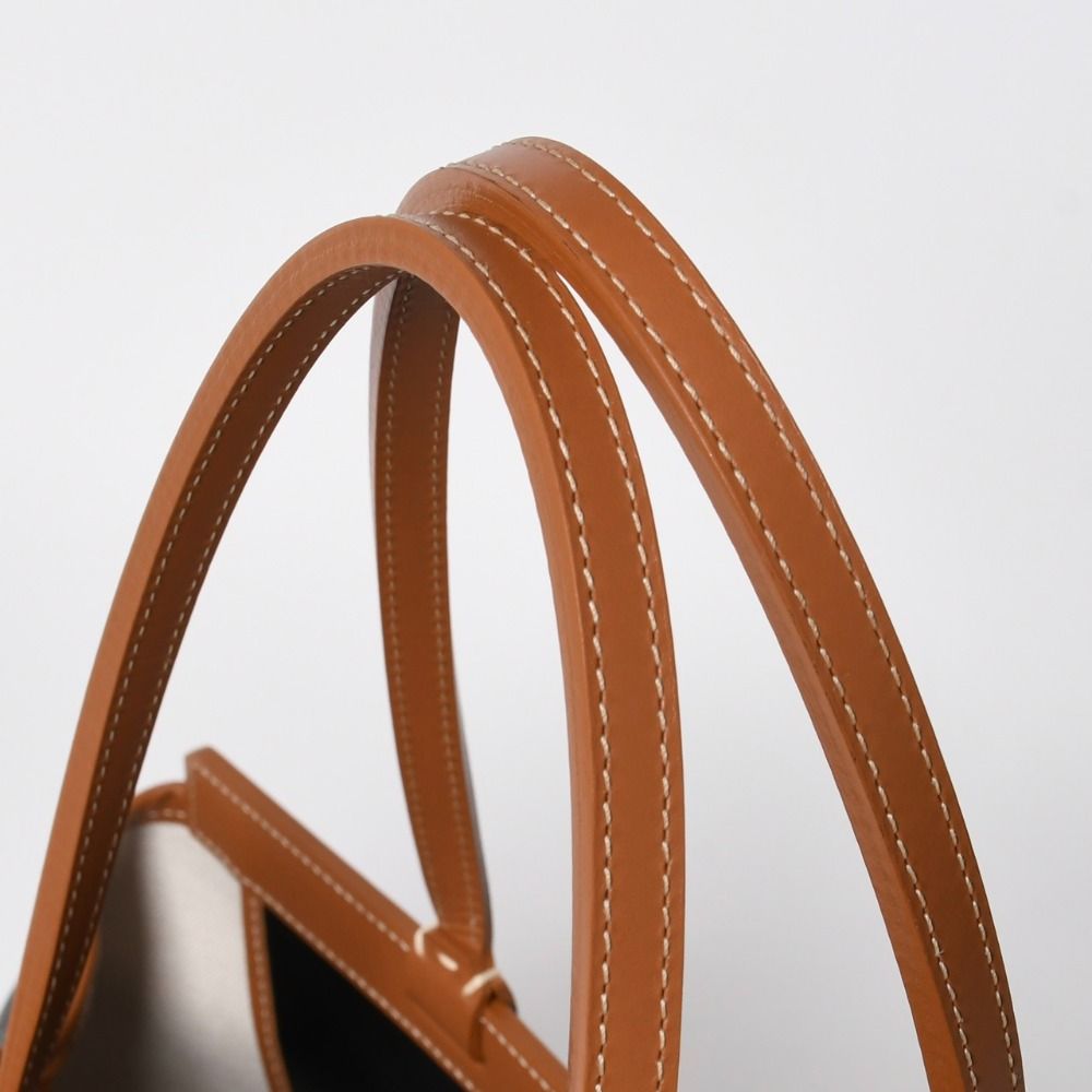 Goyard Bellechasse PM Tote Bag Black Brown Leather — view 6