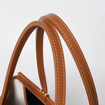 Goyard Bellechasse PM Tote Bag Black Brown Leather — view 6