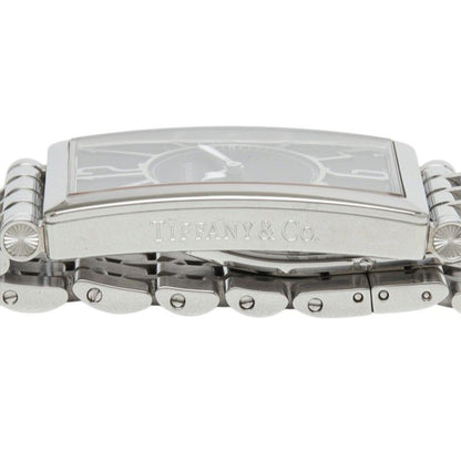 Tiffany & Co Gallery Watch Black Silver Stainless Steel — view 4