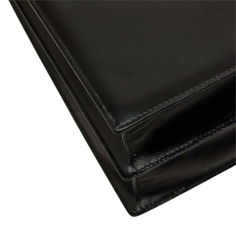 Bvlgari Handbag Black Leather — view 5