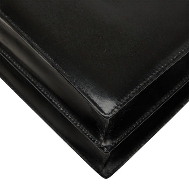 Bvlgari Handbag Black Leather — view 6